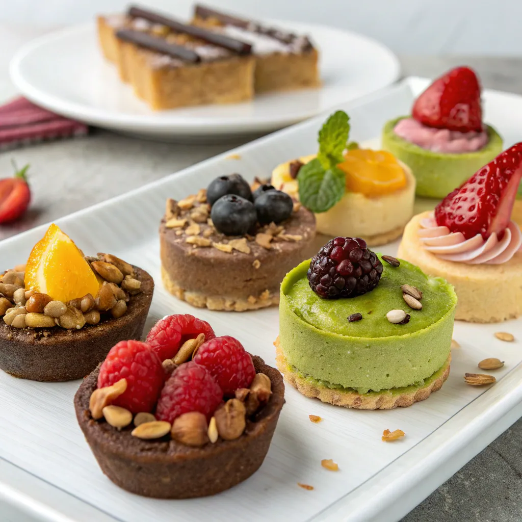 Raw Dessert Selection