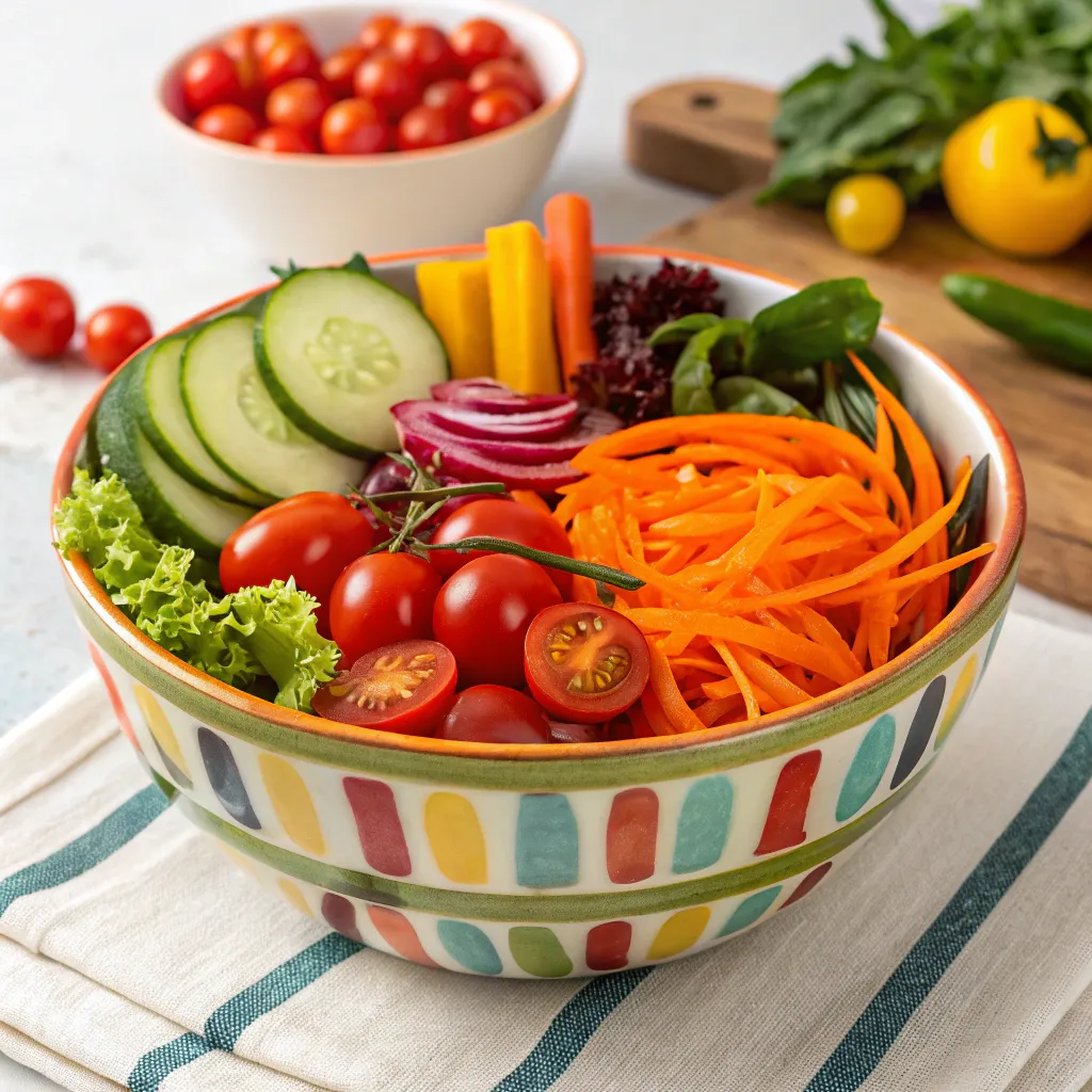 Colorful Salad Bowl